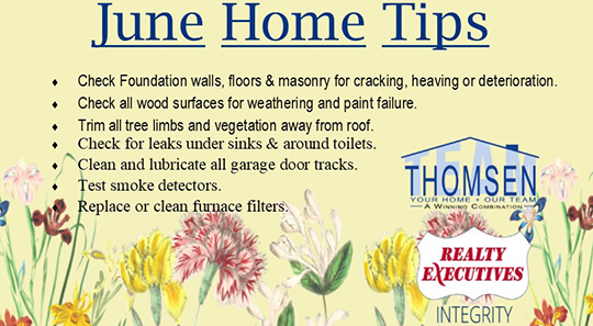June Home Tips from A 2 Zuege Homes